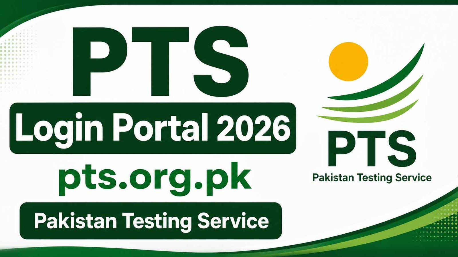 PTS Login Portal 2026
